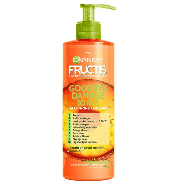 

Garnier Fructis Goodbye Damage несмываемый крем для волос 10в1 400мл