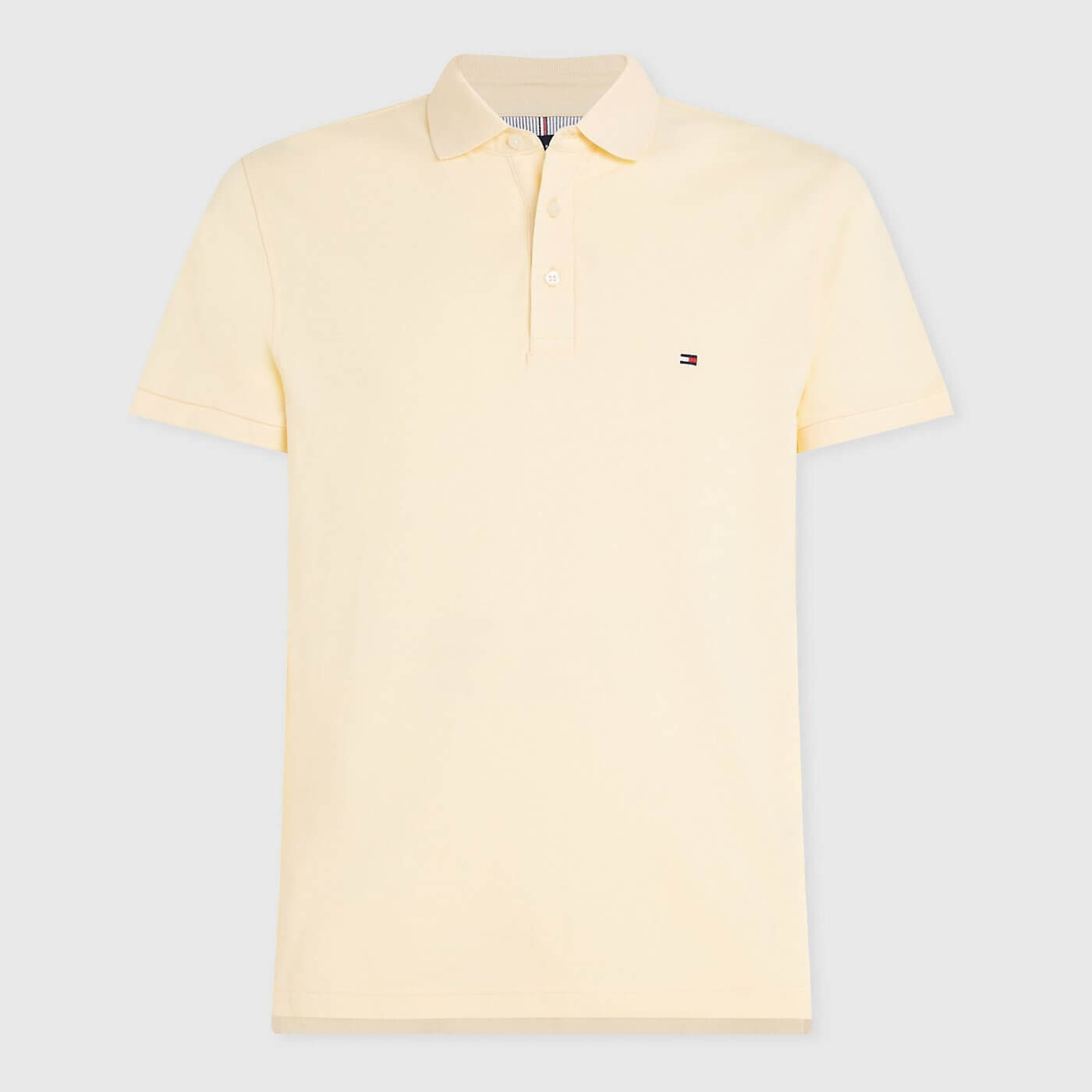 

Футболка-поло Tommy Hilfiger Slim Fit 1985, желто-белый