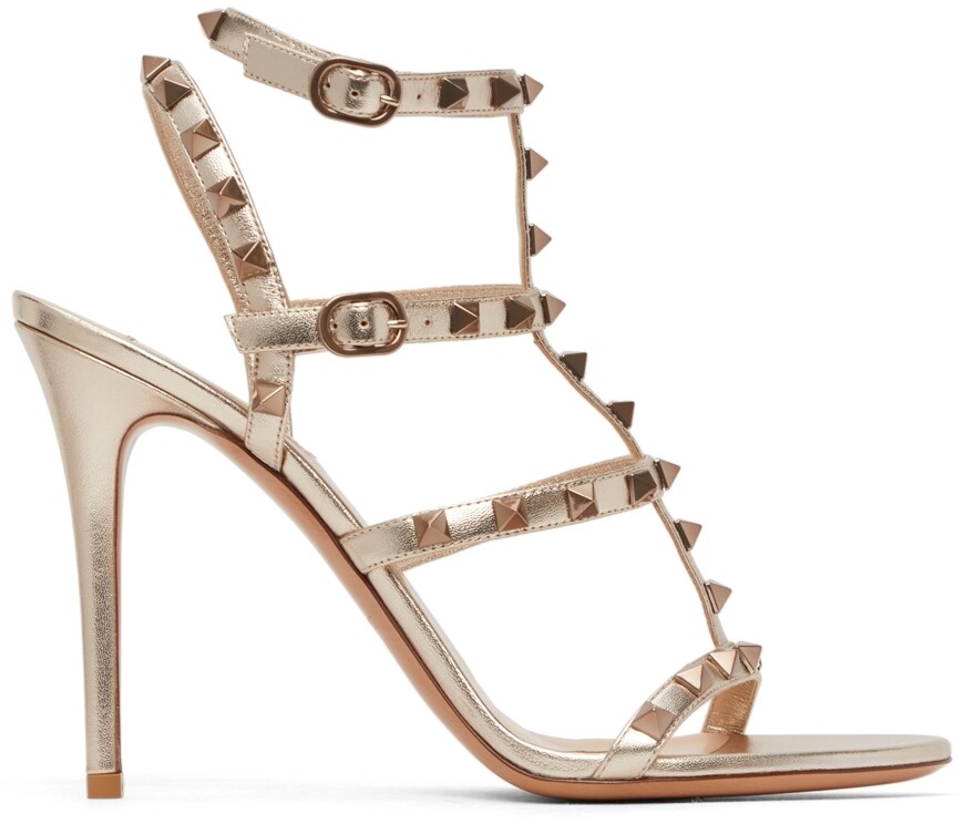 

Сандалии Rockstud Cage Valentino Garavani