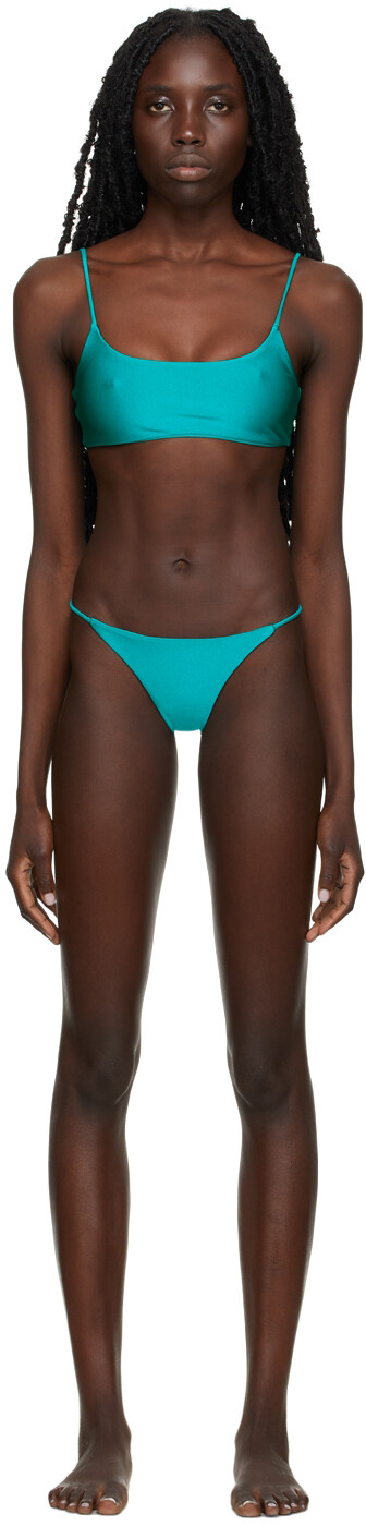 

Blue Muse / Минимальное бикини Jade Swim, Коричневый