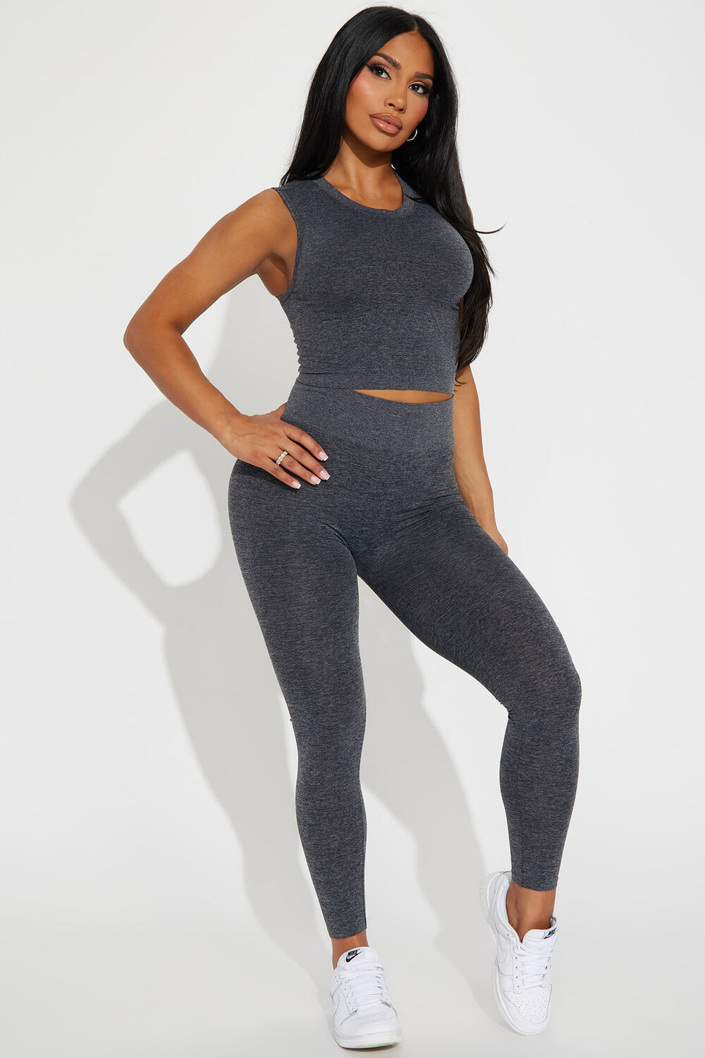 

Леггинсы Fashion Nova SM71699, угольный