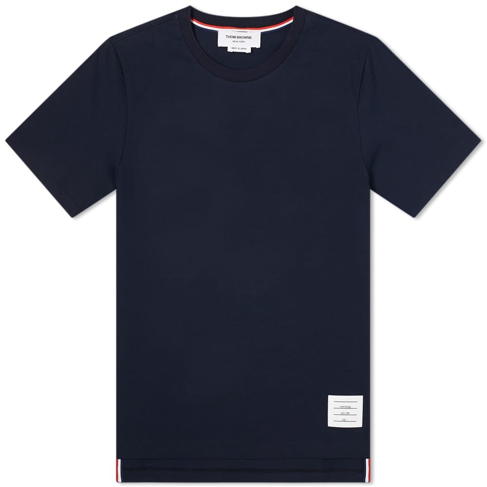 

Футболка Thom Browne Side Split Classic Tee, Черный