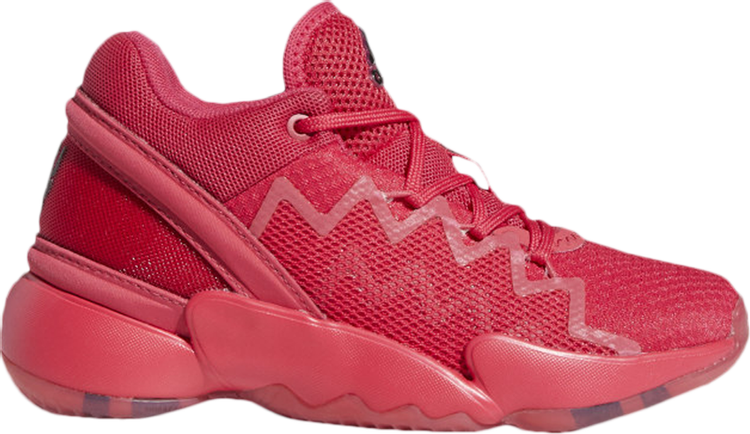 Кроссовки Adidas Crayola x D.O.N. Issue #2 Little Kid 'Power Pink', красный фото