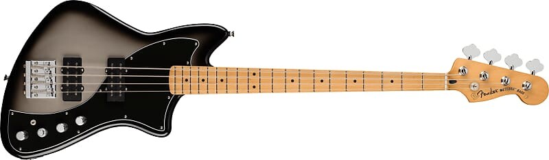 

Fender Player Plus Active Meteora Bass, кленовый гриф, Silverburst Player Plus Active Meteora Bass, Maple Fingerboard,