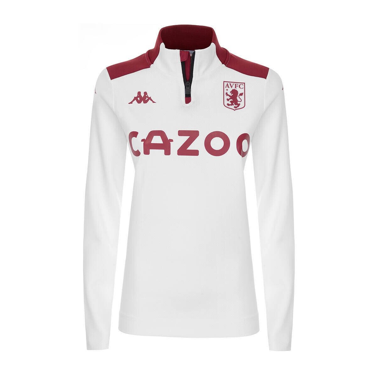 

Толстовка Kappa Aston Villa FC 2021/22 Wablas Pro 5, белый/бордо