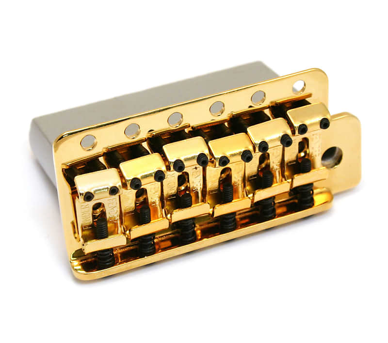 005-3275-000 Блок тремоло Fender Mexican Classic Gold для Stratocaster/Strat 005-3275-000 Fender Mexican Classic Gold Tremolo Block for Stratocaster/Strat kaish 11 hole st sss single coil pickups guitar pickguard for strat scratch plate with screws for american fd for stratocaster