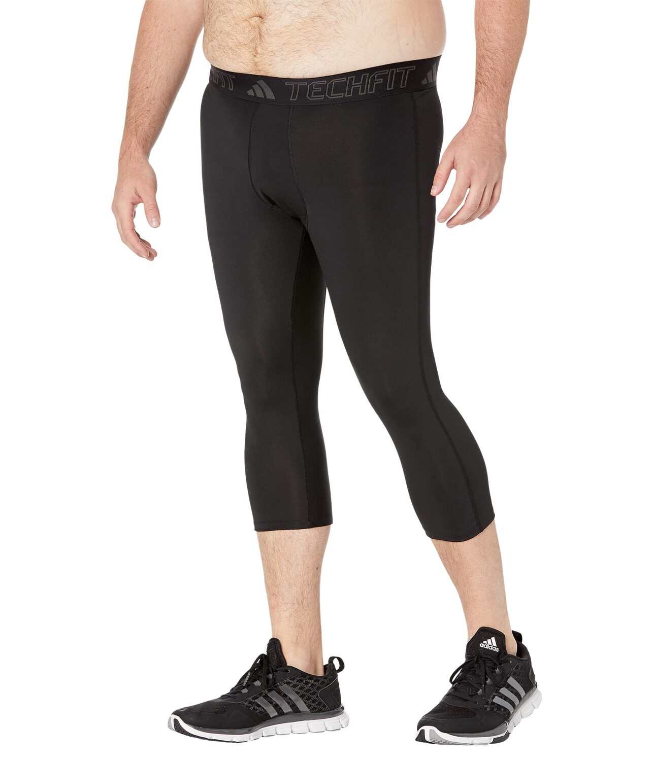 

Тайтсы adidas, Big & Tall Techfit Aeroready Training 3/4 Tights