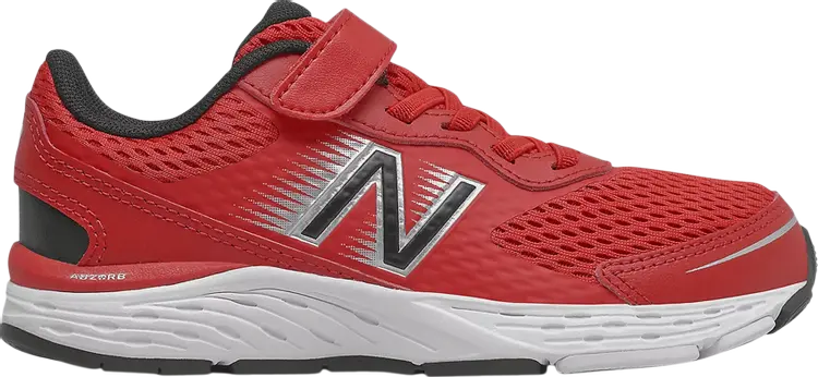 

Кроссовки New Balance 680v6 Bungee Big Kid Wide 'Team Red Black', красный