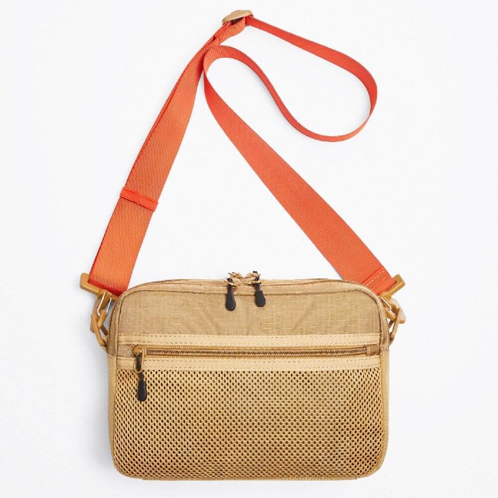 

Сумка Zara Technical Crossbody, светло-коричневый/оранжевый
