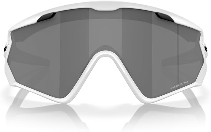 Солнцезащитные очки Oakley Men's Oo9418 Wind Jacket 2.0 Shield, белый, черный катания на лыжах сноуборде мотоциклетные очки для катания на сноуборде зимняя лыжный спорт спортивные очки для езды на велосипеде очки ан