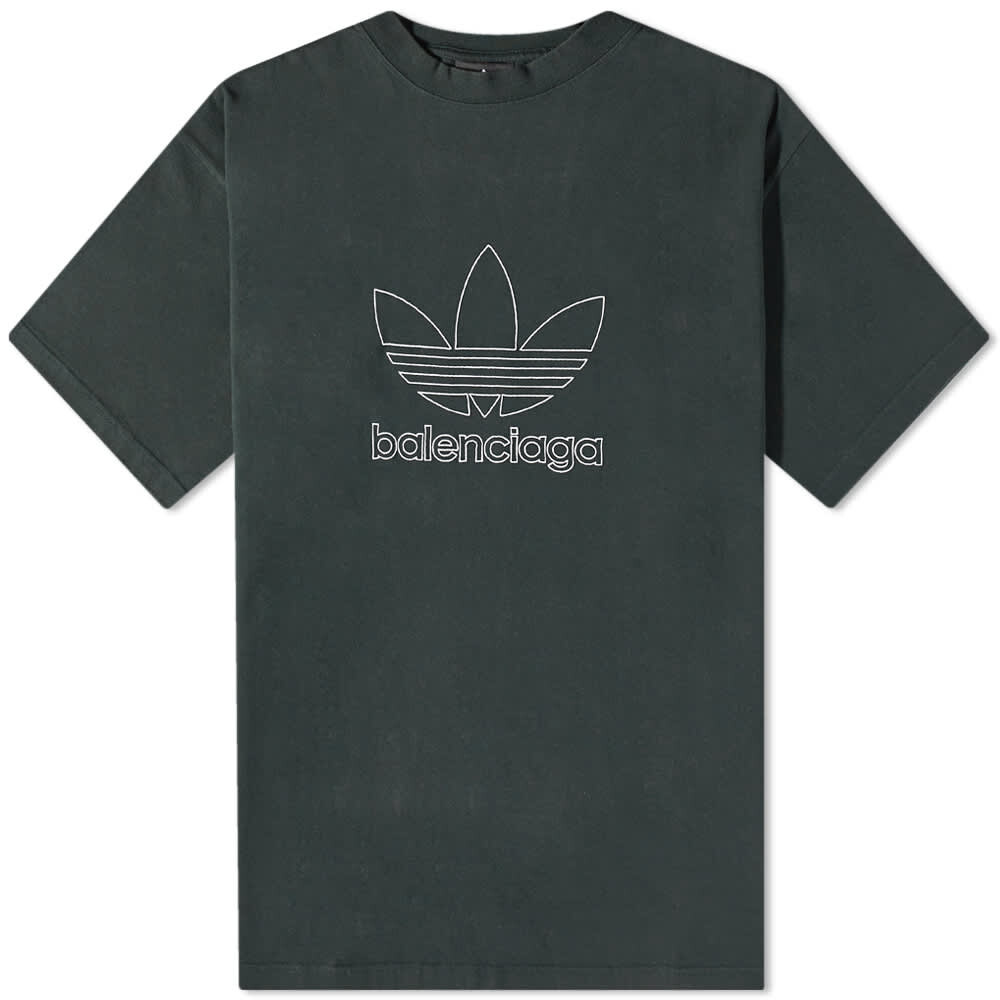 

Футболка Balenciaga x Adidas Tee, Серый