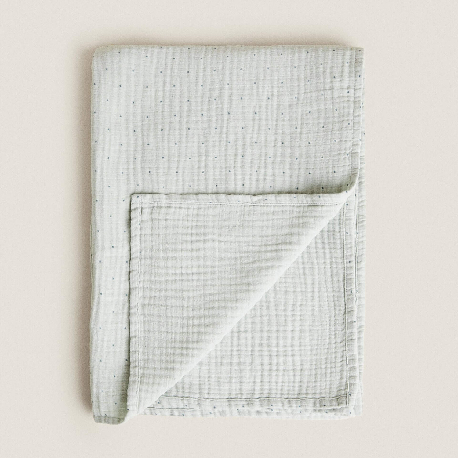 

Пеленка Zara Home Polka Dot Muslin, синий