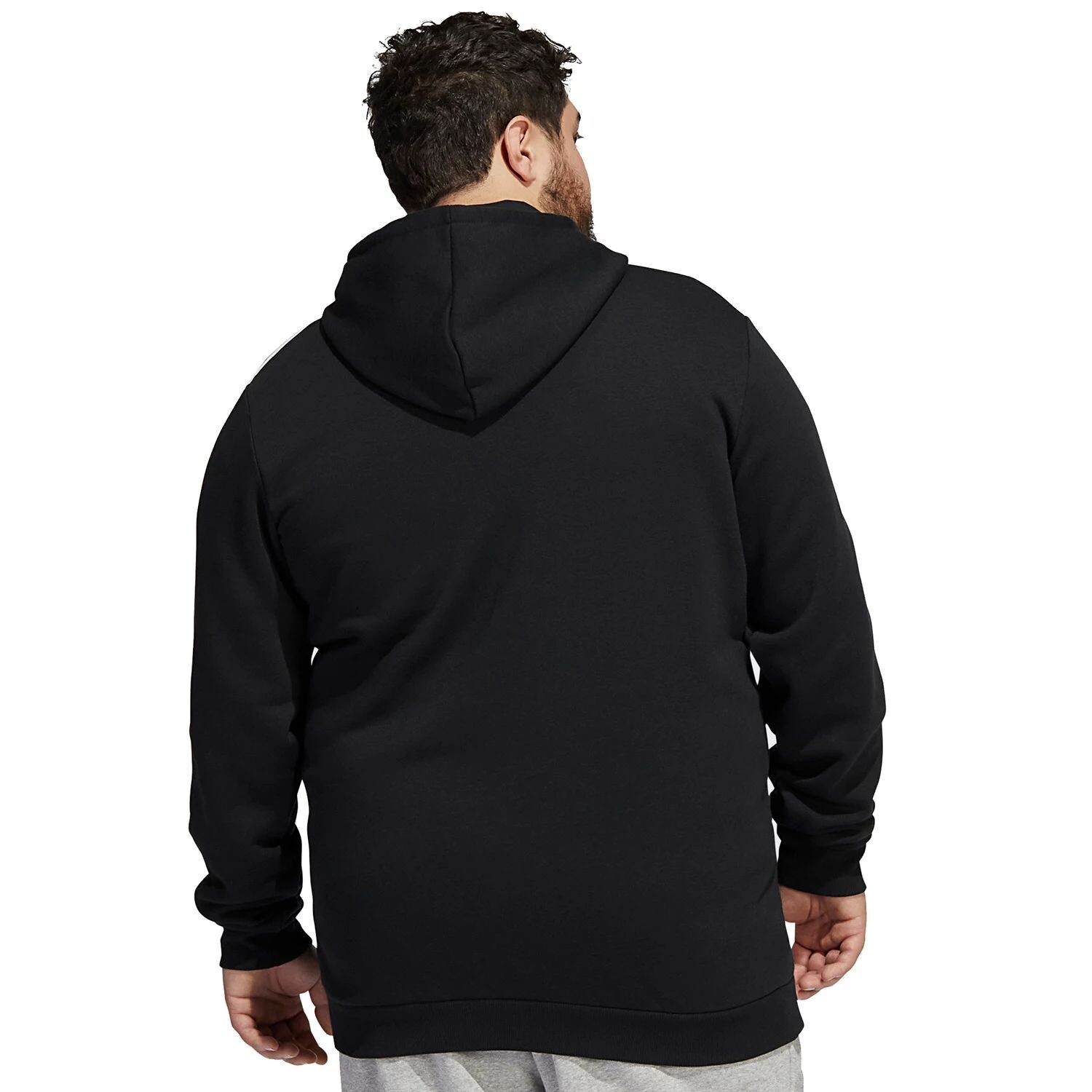

Флисовая толстовка с молнией во всю длину Big & Tall Essential adidas