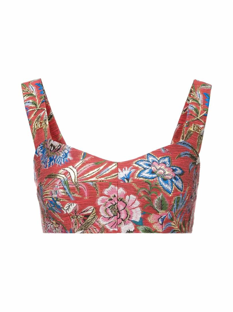 

Укороченный жаккардовый топ Dolce&Gabbana