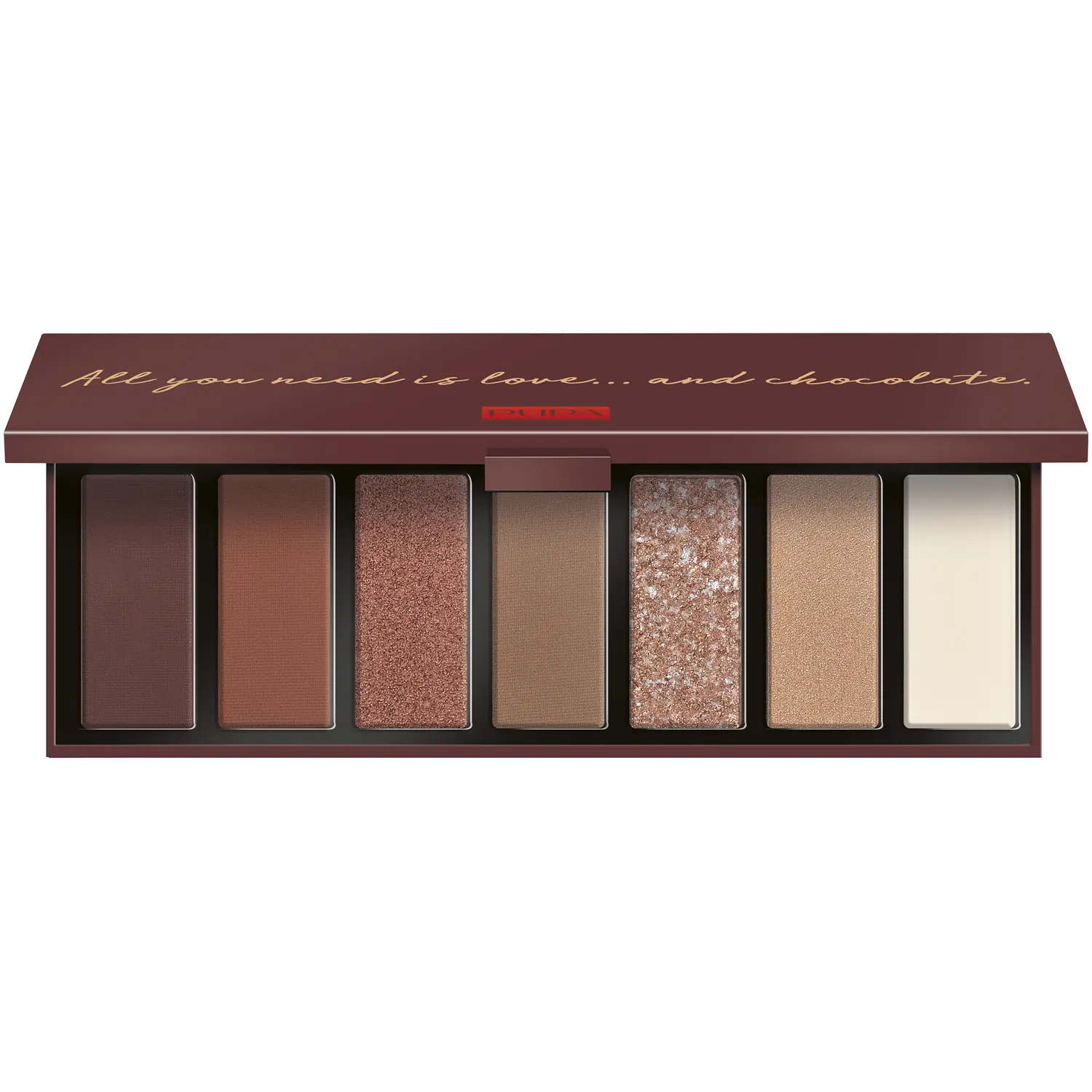 

Pupa Zero Calorie Chocolate палетка теней для век 01, 9,45 г