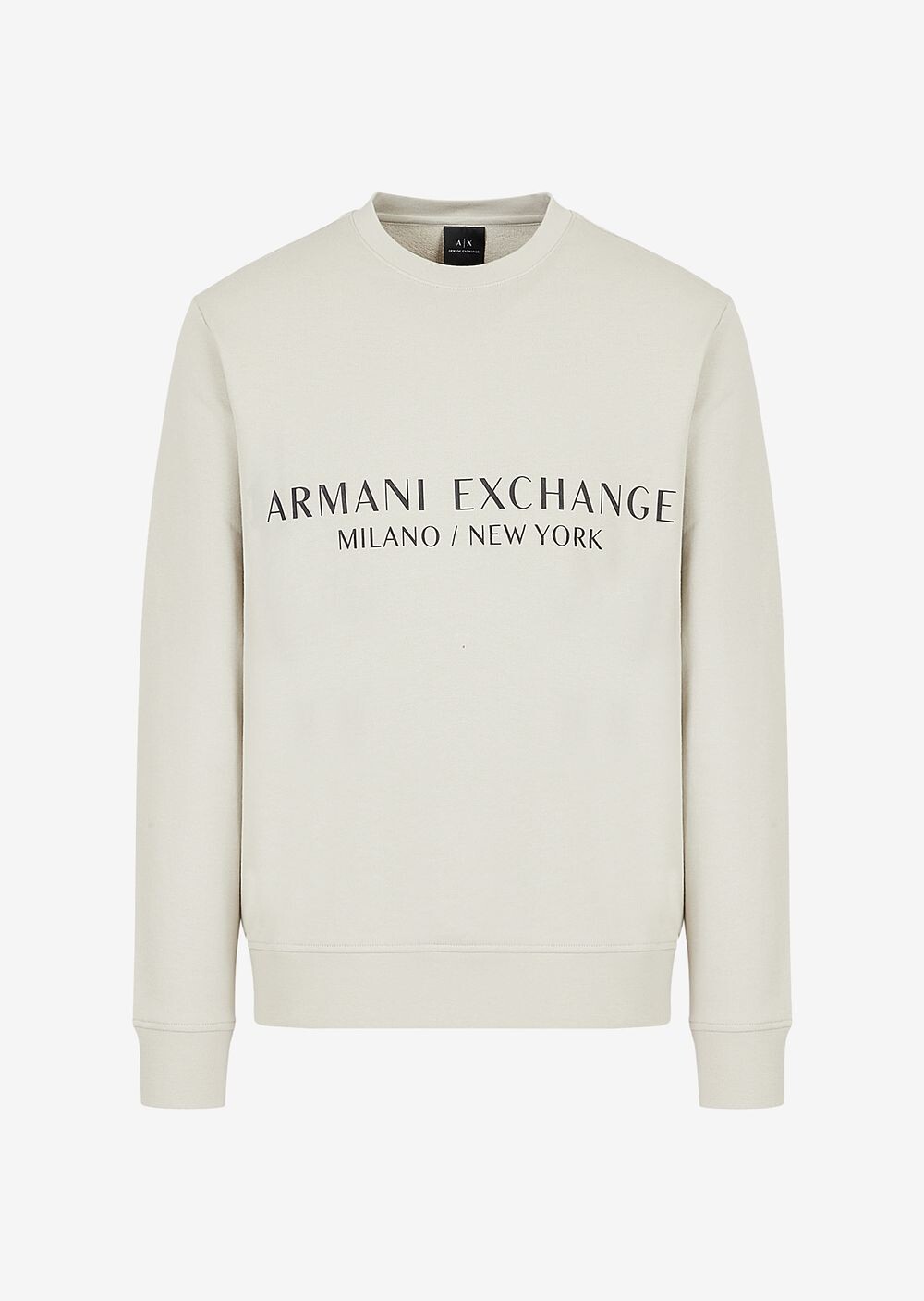 

Толстовка Milano New York с круглым вырезом Armani Exchange, бежевый