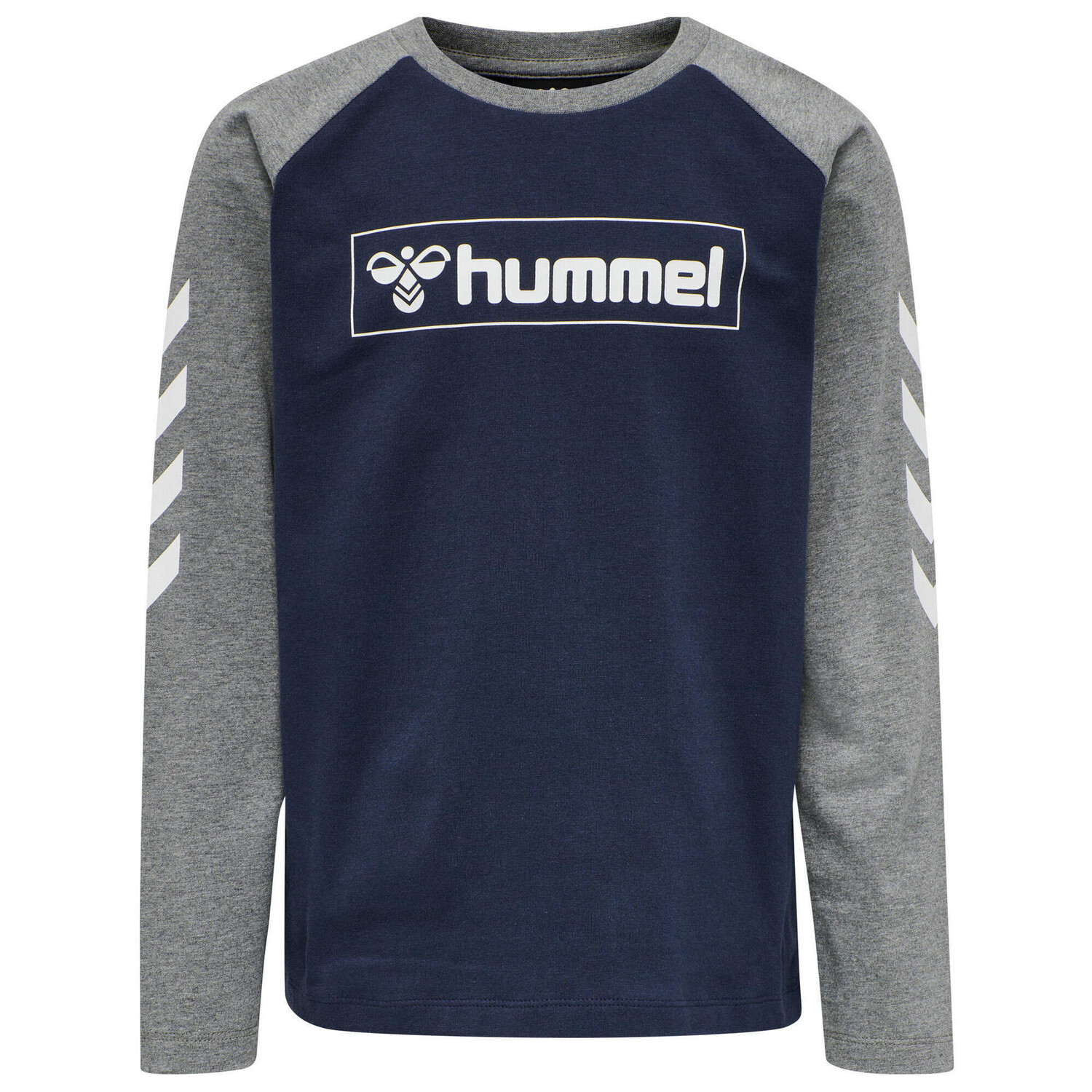 

Футболка Hmlbox L/S Футболка L/S Унисекс Дети HUMMEL, темно-синий/темно-фиолетовый/темно-фиолетовый