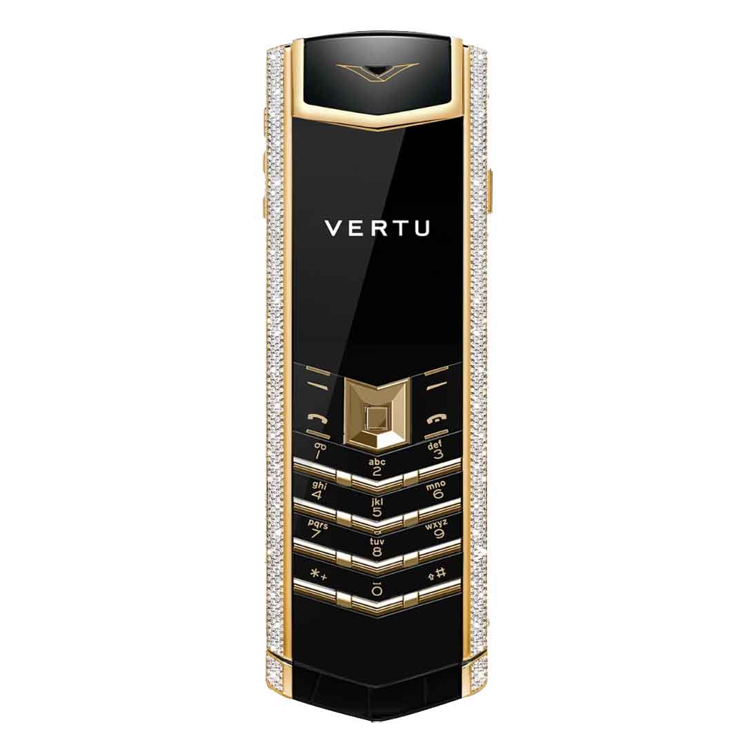 Мобильный телефон Vertu Signature V Black Gold Diamond Iron Black  Alligator, черный/золото – купить по выгодным ценам с доставкой из-за  рубежа через сервис «CDEK.Shopping»