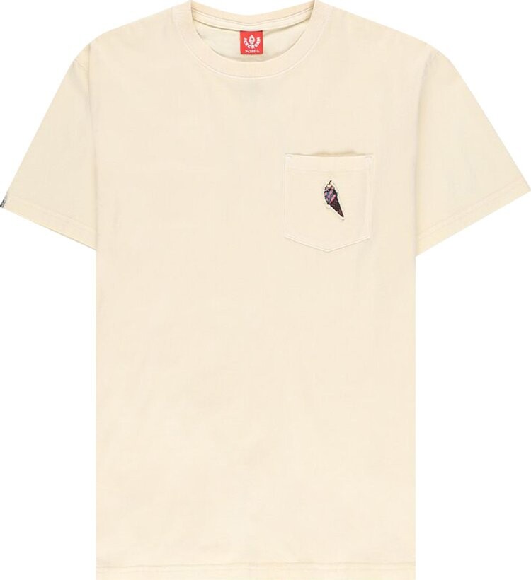

Футболка Icecream Pocket T-Shirt 'Vanilla Cream', кремовый, Бежевый