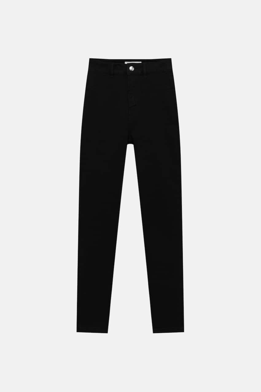 

Джеггинсы Pull&Bear Highwaist, черный