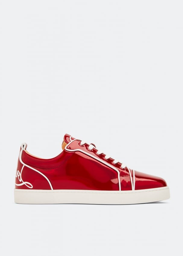 

Кроссовки CHRISTIAN LOUBOUTIN Fun Louis Junior sneakers, красный