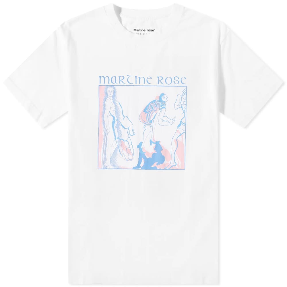 

Футболка Martine Rose Jacron Tee, Белый