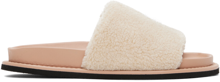 

Розовые шлепанцы Yoshitomo Nara Edition 'Little Black Bunny' Stella McCartney