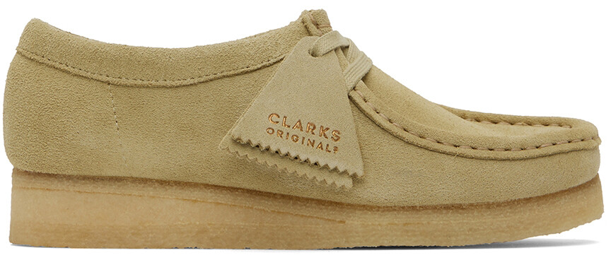 

Бежевые дерби Wallabee Clarks Originals, Бежевый