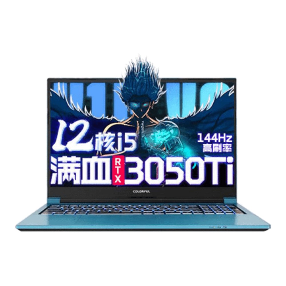 Ноутбук Colorful X15 15.6 FullHD, 16ГБ/512ГБ, i5-12500H, RTX 3050Ti, синий, английская клавиатура