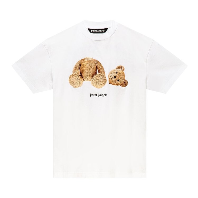 

Футболка Palm Angels Bear Classic Tee 'White', белый