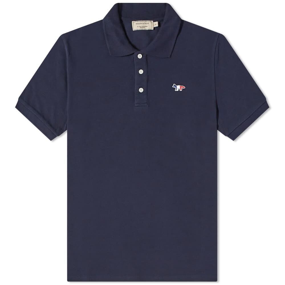 

Поло aison Kitsuné Tricolor Fox Maison Kitsune