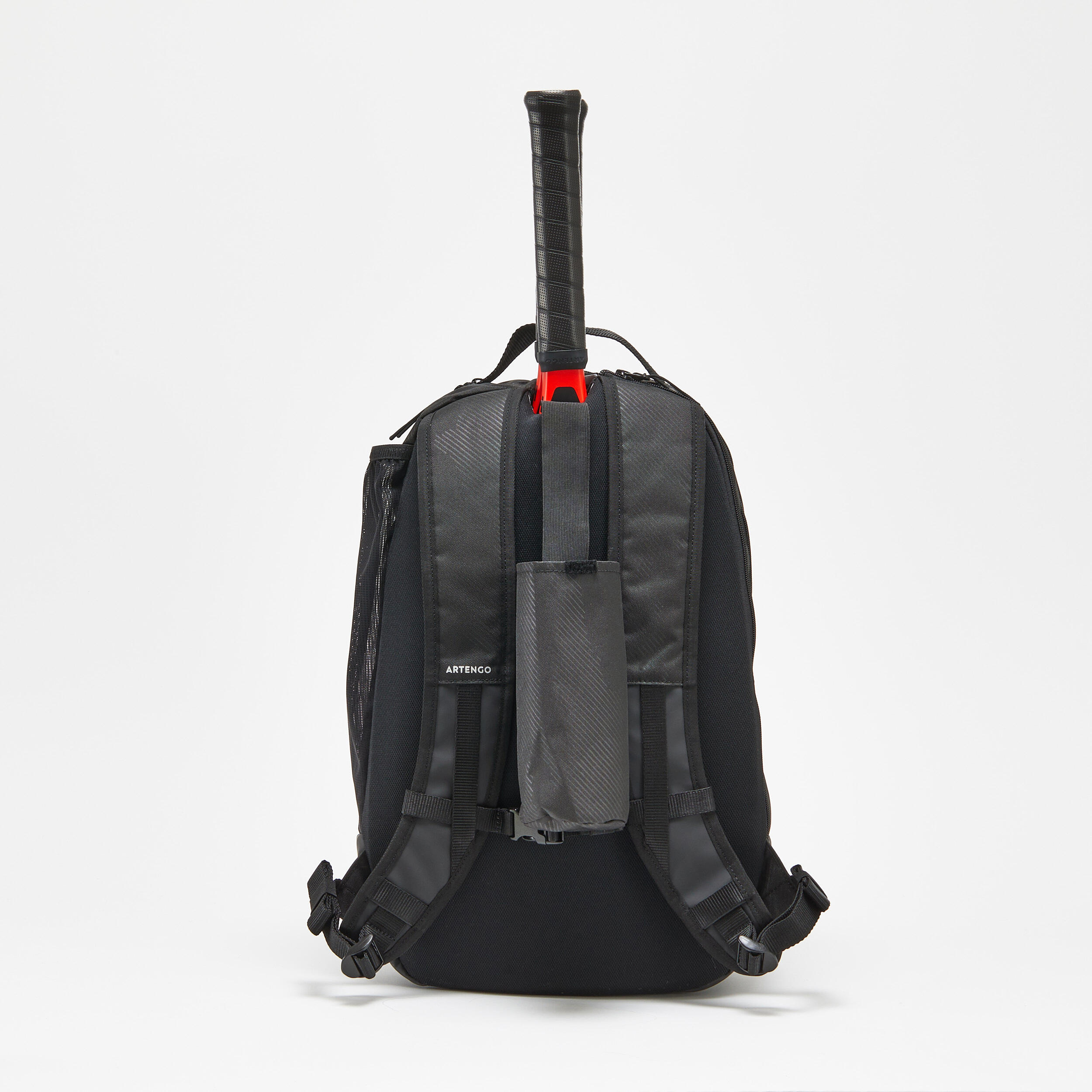 Теннисный рюкзак - M Team 24 л черный/серый ARTENGO, черный/серый разъем питания pj636 для ноутбука asus f751 k56 k550 x550 x751 s56 s550 5 5x2 5 mm с кабелем 18 см