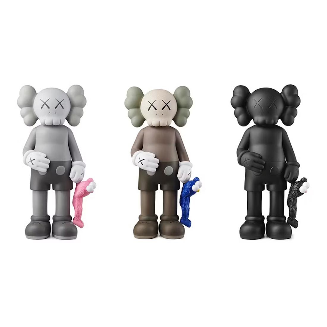 

Набор виниловых фигурок Kaws Share, черный/коричневый/серый