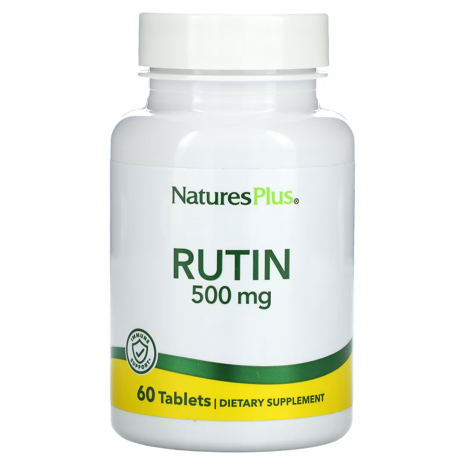 NaturesPlus, Рутин, 500 мг, 60 таблеток