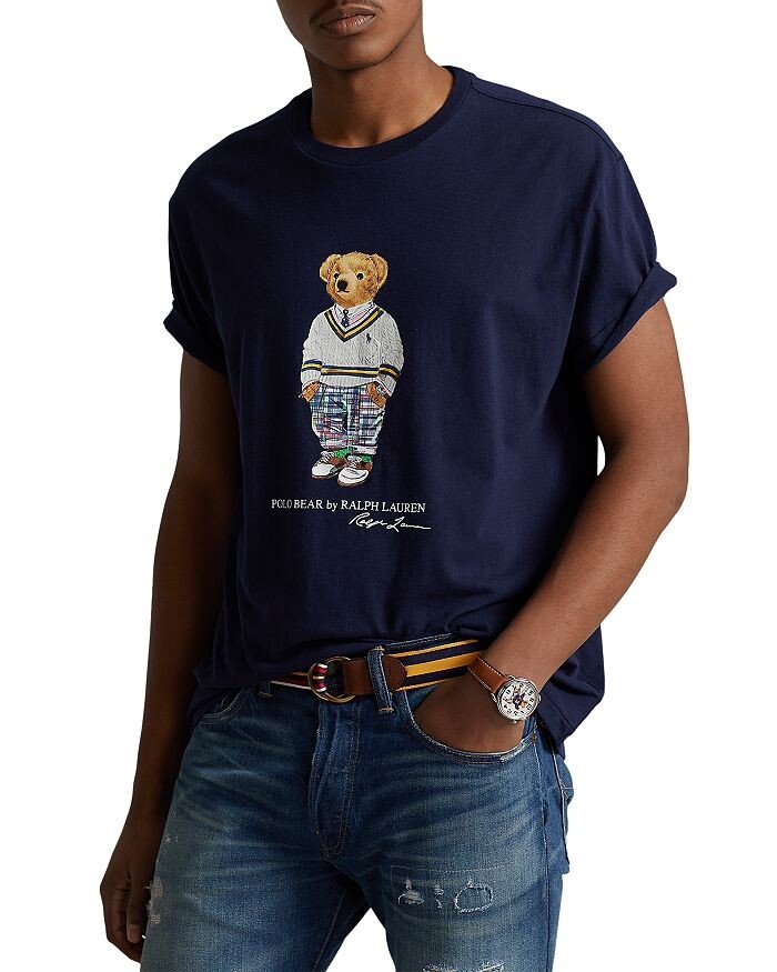 

Футболка Polo Bear классического кроя из джерси Polo Ralph Lauren