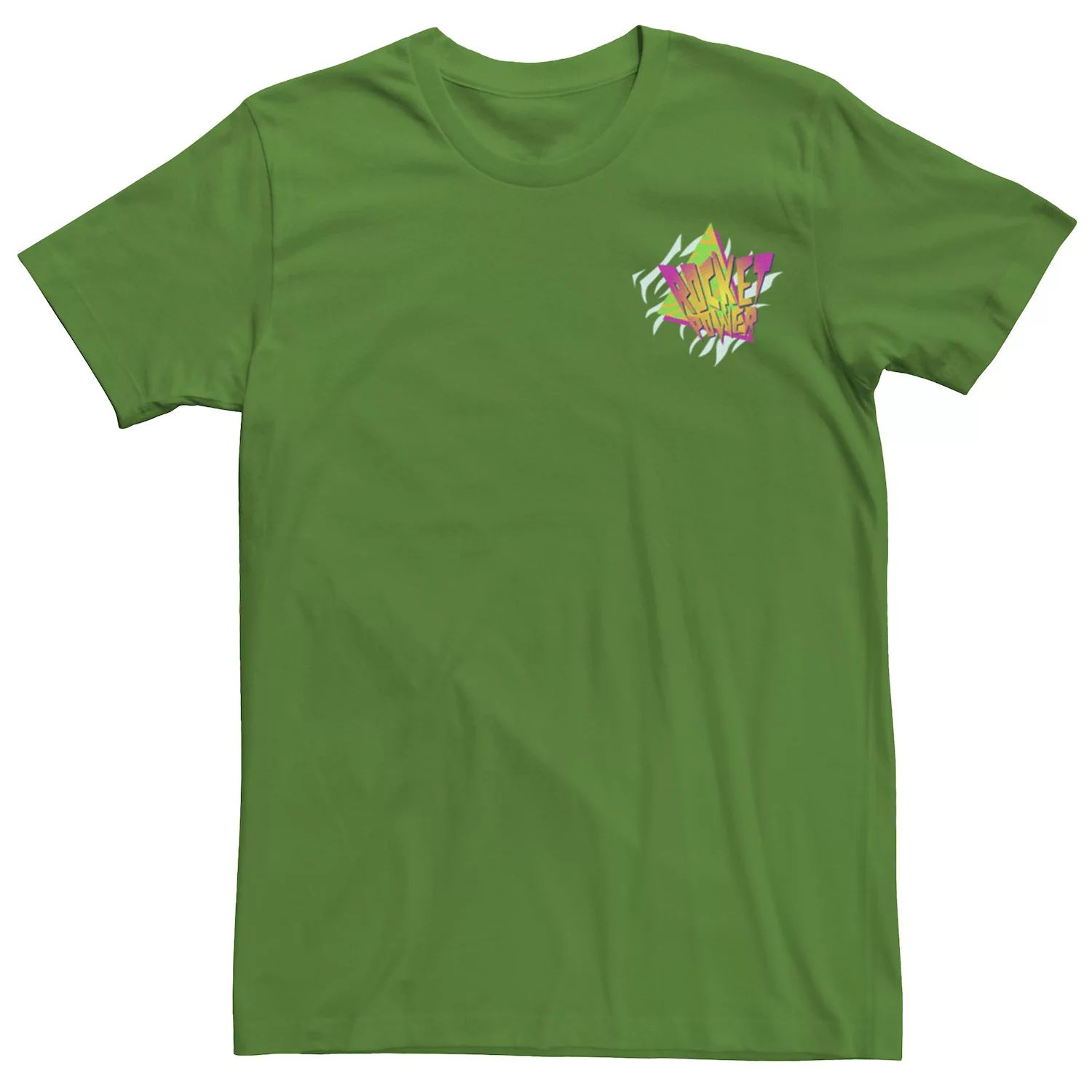 Мужская футболка с треугольным логотипом Rocket Power в стиле ретро и графическим рисунком Nickelodeon