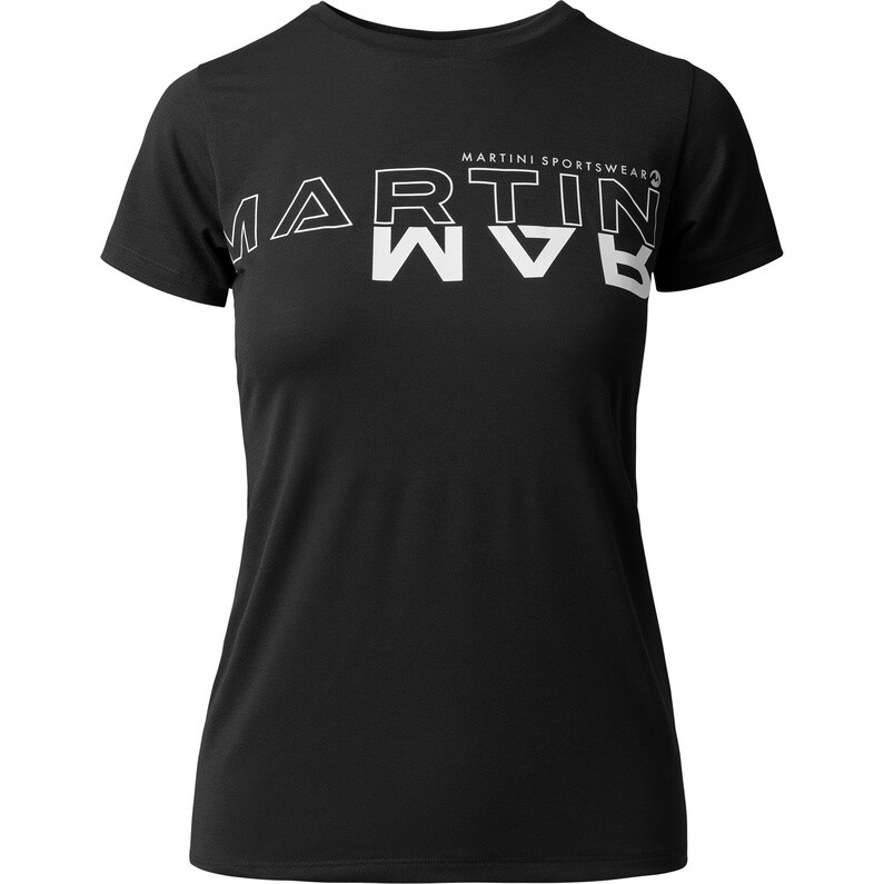 

Женская футболка Hillclimb Martini Sportswear, черный