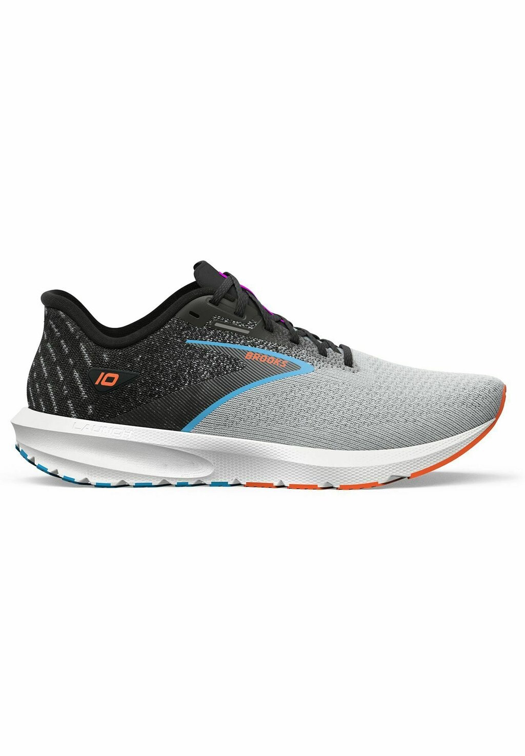 

Кроссовки Brooks Launch 10, черная / серая, Черный