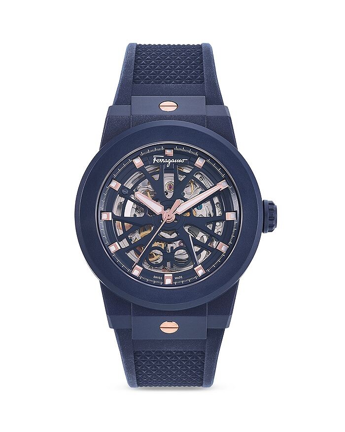 

Часы Ferragamo F-80 Skeleton Ecoceramic Ceramic, 41 мм