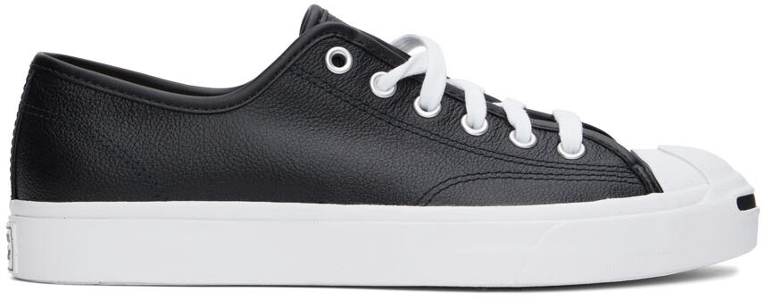 

Черные кожаные кроссовки Jack Purcell OX Converse