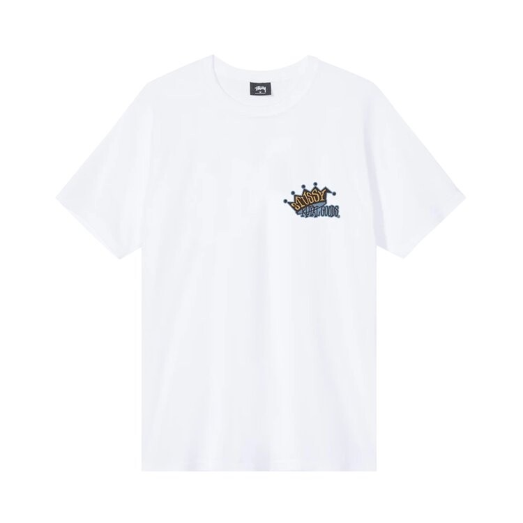 

Футболка Stussy Royal Goods Tee 'White', белый