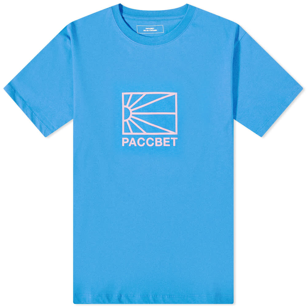 

Футболка PACCBET Sun Logo Tee, Синий