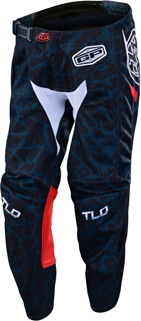 

Штаны Troy Lee Designs GP Fractura Молодежные мотокроссовые, синие