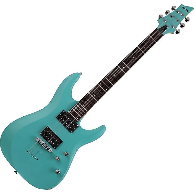

Schecter C-6 Deluxe – Satin Aqua – 428