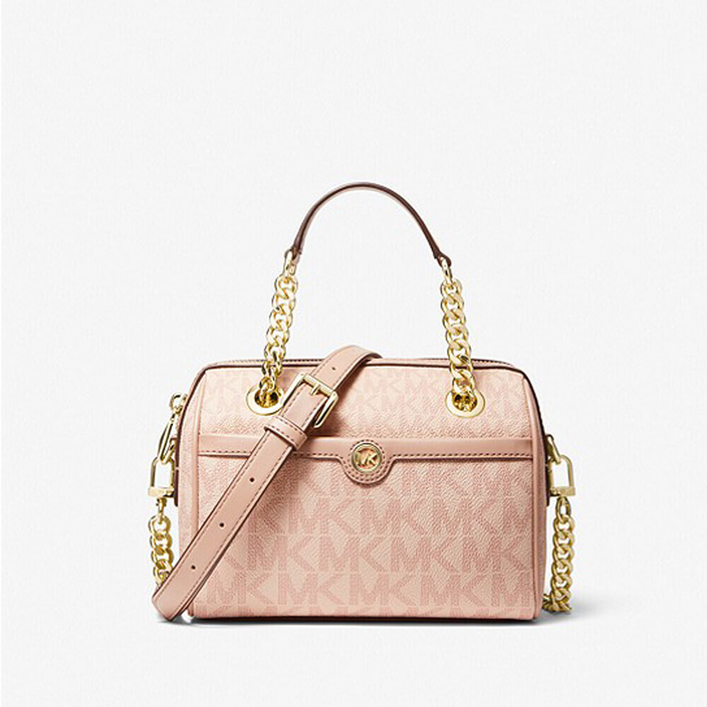 

Сумка кросс-боди Michael Michael Kors Blaire Extra-Small Logo Satchel, розовый