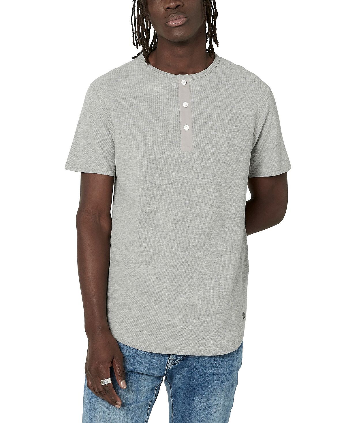 

Мужская футболка свободного кроя kosory henley Buffalo David Bitton, мульти