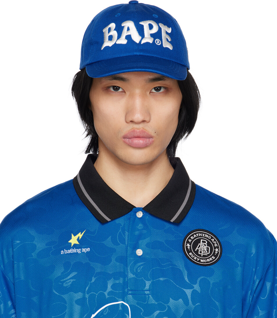 

Синяя панельная кепка BAPE