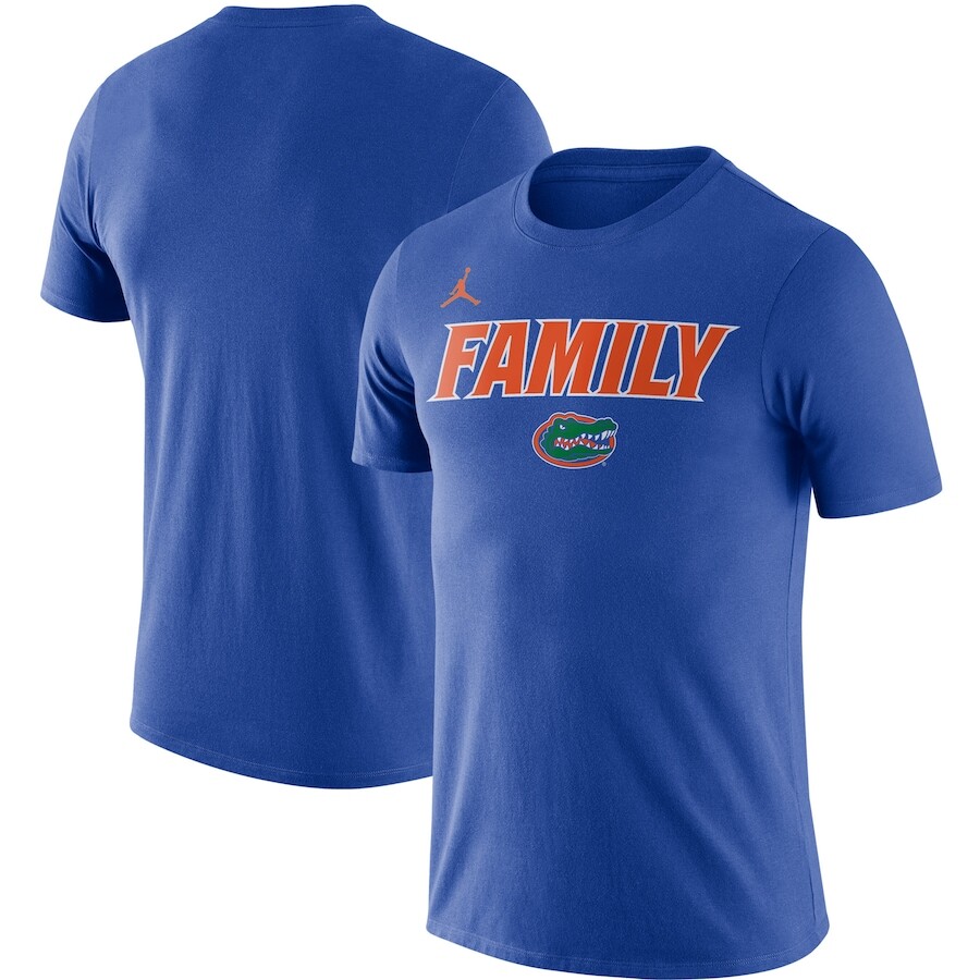 

Футболка с коротким рукавом Jordan Brand Florida Gators, роял