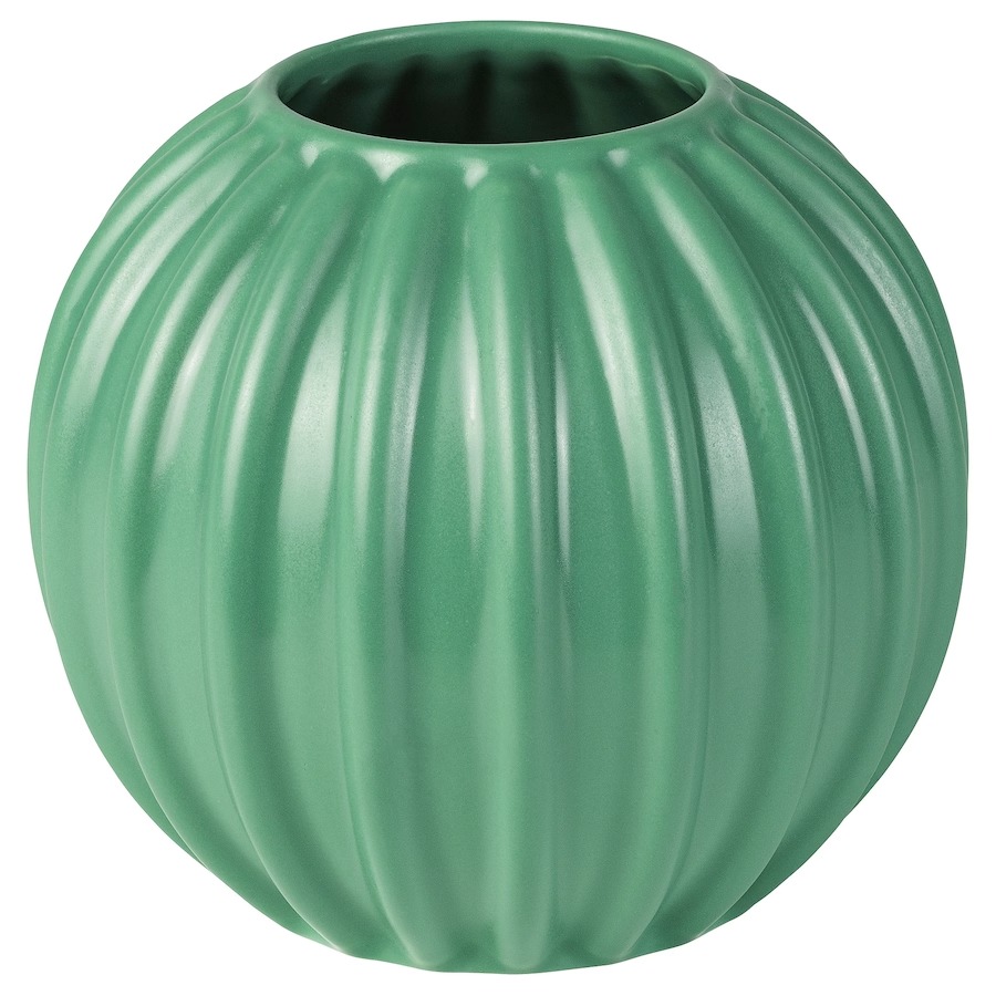 Ваза Ikea Skog Tundra, зеленый, 15 см ваза kesper круглая 25 см