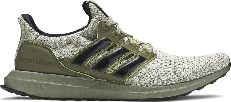 Кроссовки Adidas Star Wars x UltraBoost DNA 'Yoda', зеленый - фото